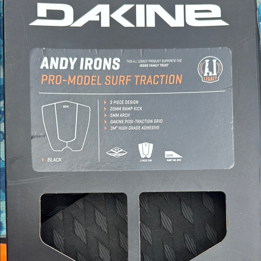 NEW Dakine Andy Irons Pro-Model Surf Traction Pad Surfing - in Box
